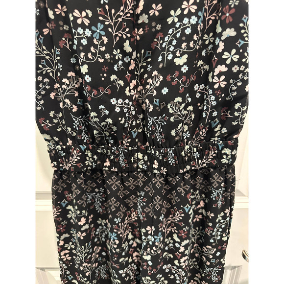 TED BAKER Marcila Hazel High Neck Wide Leg Jumpsuit In Black - Picture 15 of 15